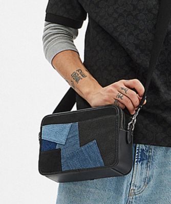＜COACH＞チャーター　クロスボディ　バッグ　２４・パッチワーク